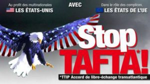 Lire la suite à propos de l’article Traités transatlantiques : La société civile belge appelle à suspendre les négociations