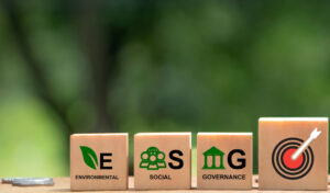 ESG. Environmental, social and governance. Green business growth