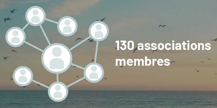 130 associations membres