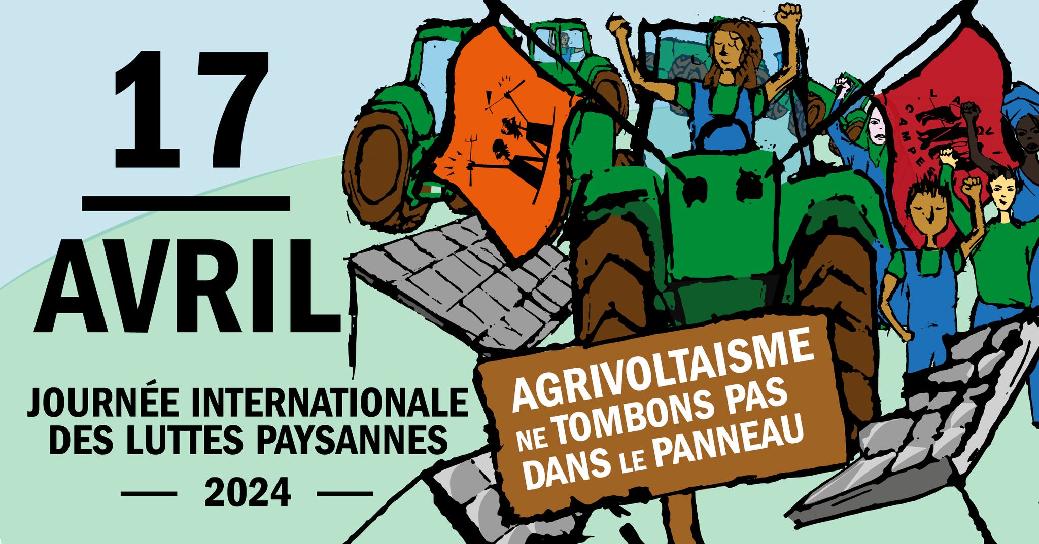 You are currently viewing Journée Internationale des luttes paysannes – Appel à la mobilisation