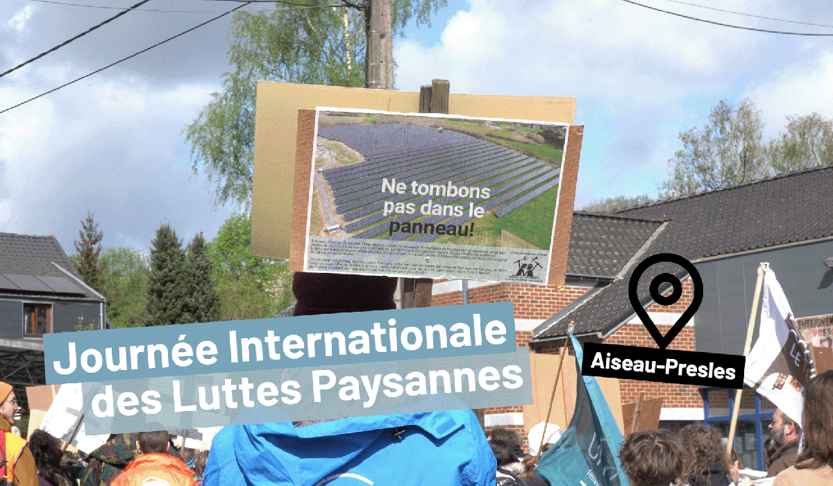 You are currently viewing Retour sur la Journée Internationale des Luttes Paysannes 2024