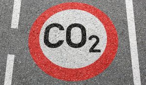 CO2 emissions emission Carbon dioxide air pollution reduction street road sign zone