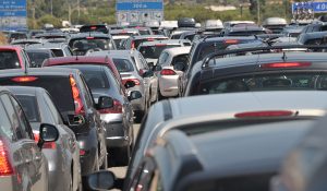 Traffic jam hot spot